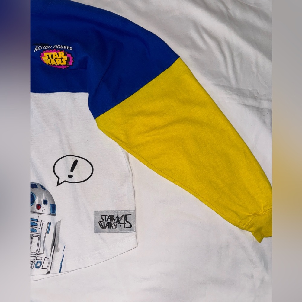 Disney D23 Expo 2022- Star Wars Vintage Action Figure Spirit Jersey Size XS - Picture 10 of 13